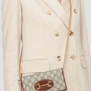 Brass Wallet Chain 50” | Heavy Link Crossbody Strap | Gucci-Inspired Styling